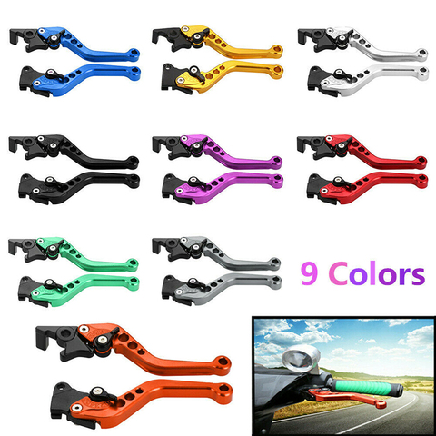 Hot 1Pair Alloy Motorcycle CNC Motorcycle Clutch Drum Brake Lever Handle Brake Handle Universal Fit for Motorbike Modification ► Photo 1/6