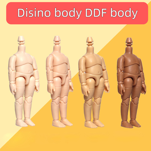 disono DDF body doll  bjd body for GSC clay head, 1 / 12bjd doll head ob11 joint body Replacement hand set ► Photo 1/6