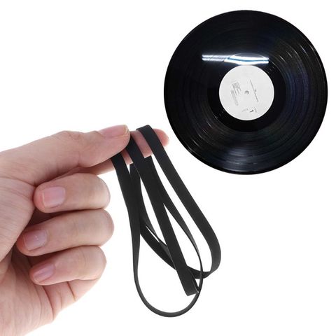 5mm Wide Turntable Rubber Belt Flat Drive Belt for Vinyl Record Player Turntable Drives Belt ► Photo 1/6
