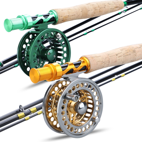 Sougayilang Fly Fishing Rod and Reel Combo, 4 Pieces Ultra Lightweigh