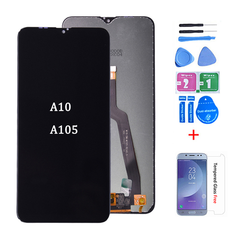 6.2'' Display For Samsung Galaxy A10 A10S M10 LCD Display Touch Screen Digitizer Assembly For Samsung A105 A107 M105 lcd ► Photo 1/6