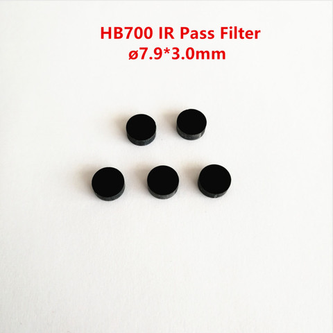 HB700 IR Pass Filter RG695 Visible Light Cut 700nm  Infrared Transmit Black Glass ► Photo 1/3
