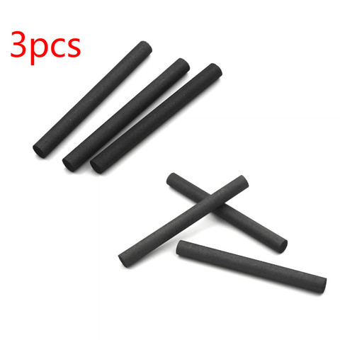 3pcs 10mmx100mm Graphite Rods Electrode Graphite Rod Graphite Electrodes Crucible Stirring Rod for Spot Welding Tools ► Photo 1/6