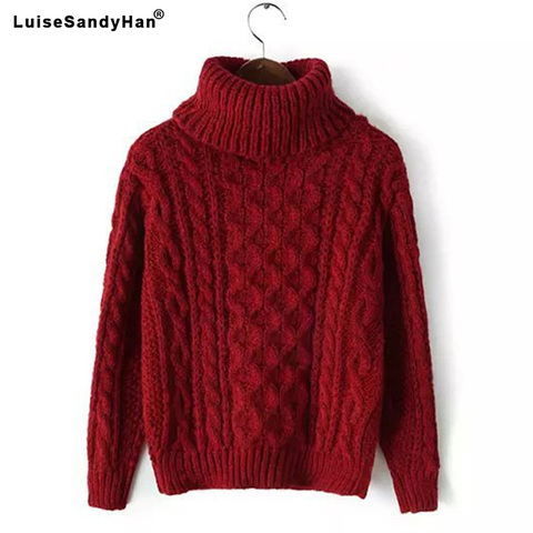 2022 Hot Autumn And Winter Style Pullover Long Sleeve Knit Sweater Women ► Photo 1/6