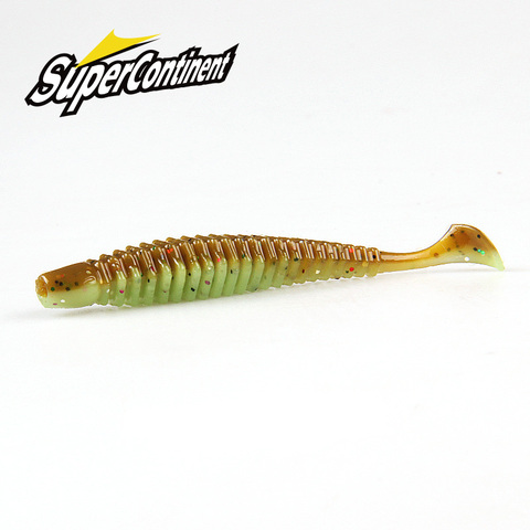 2022 NEW Soft Lures 6.2CM 7.5CM 90CM Baits Fishing Lure Leurre Shad Double Color Silicone Bait T Tail Wobblers ► Photo 1/5