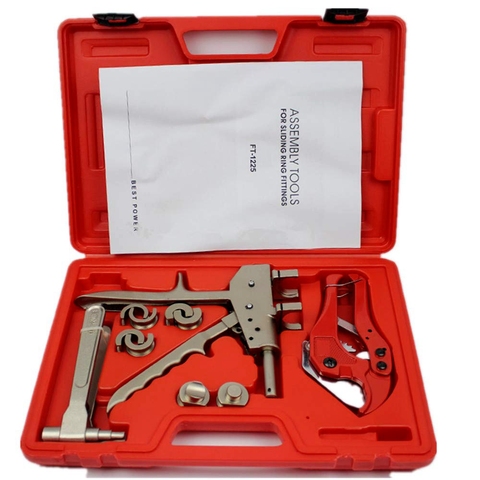 iGeelee Pex Crimping Tool Pipe Fitting tool FT-1225 for connecting fittings and PVC pipe 12-20MM Pex Connecting Tool set ► Photo 1/4