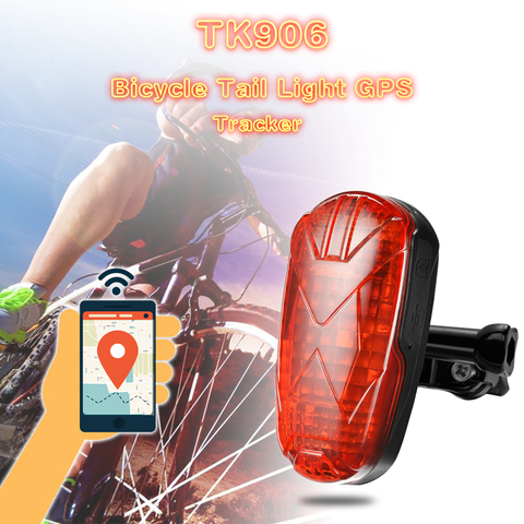 Gps Bicycle and Motorcycle Tracker TK906 Tracks and Checks Historical Routes in Real Time Setting Geofence Movement Alarm ► Photo 1/6