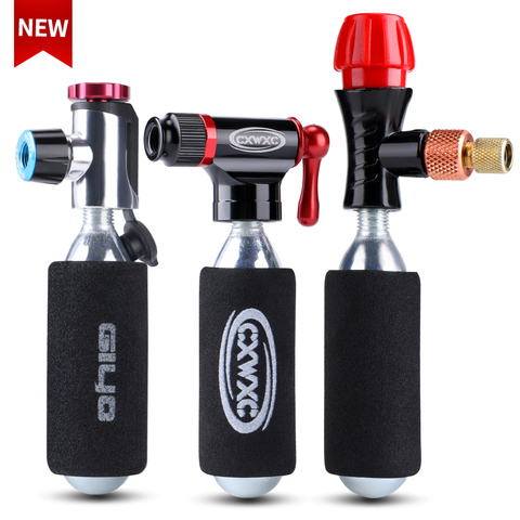 CO2 Inflator Bicycle Pump (No CO2 Cartridges), Mini Hand Bike Pump, Mountain Road Cycling Accessories, Bicycle Tire Repair Kit ► Photo 1/6