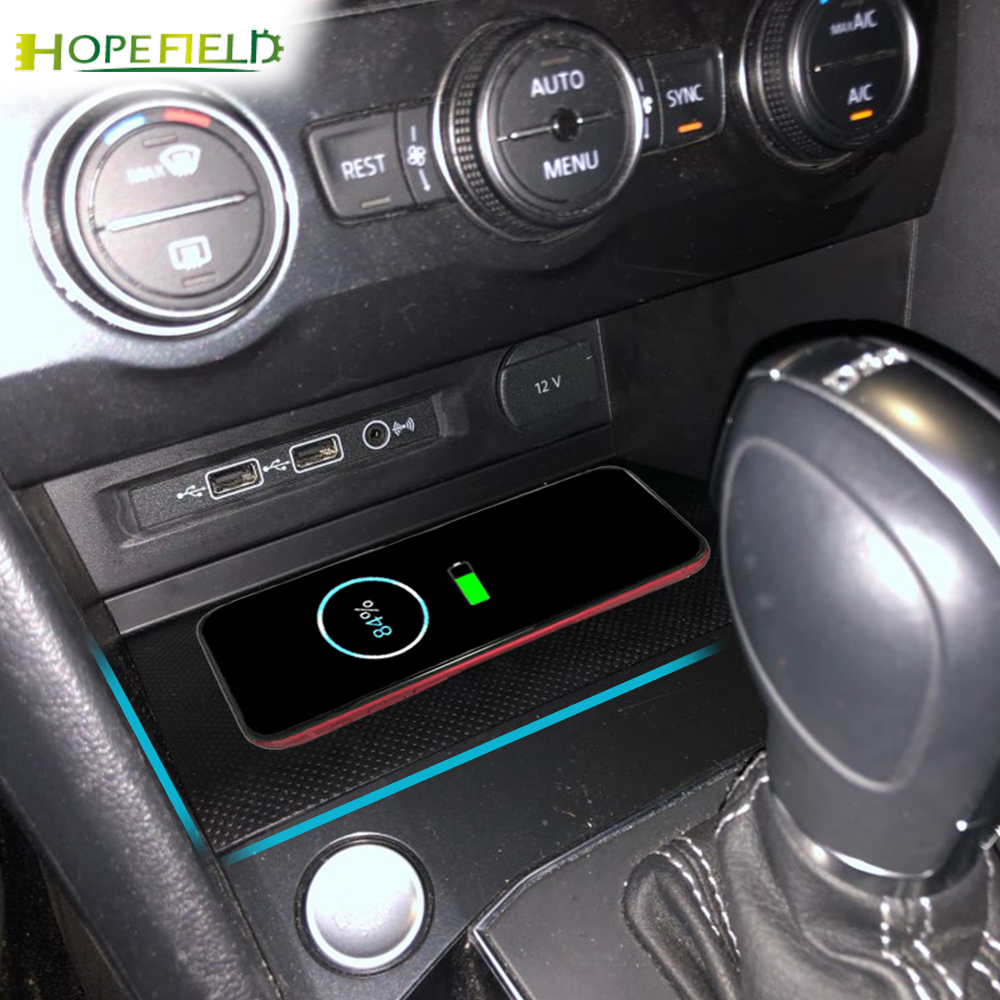 For VW Tiguan Allspace MK2 Tharu Atlas 2022 2017 10W car wireless