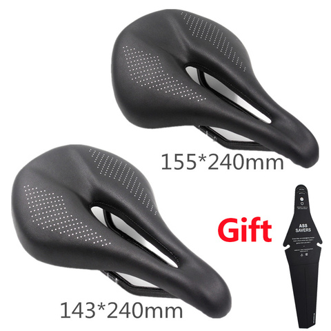 Bicycle Carbon Saddle Full Carbon Fiber Racing Bike Road Bike Front Saddle Bike Spare Parts155mm Lightweight Seat Cushion power ► Photo 1/6