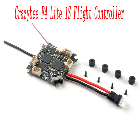 Happymodel Mobula6 Mobula 6 part Crazybee F4 Lite 1S Flight Controller AIO ESC Frsky Flysky & 25mW VTX for RC Drone Toothpicks ► Photo 1/6