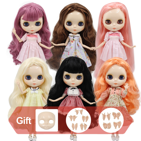 Factory Blyth doll White Skin Glossy face Joint body with hand set A&B 1/6 fashion doll suitable diy makeup Special price NO 2 ► Photo 1/6