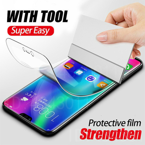 Full Cover Soft Hydrogel TPU Film for Meizu 16S Pro 16XS Note 9 8 V8 Pro M8 lite X8 Screen Protector nano Film (not glass) ► Photo 1/6