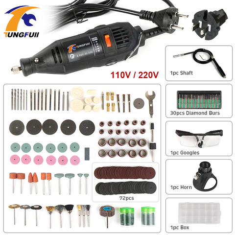 110V/220V Power Tools Electric Mini Drill Rotary Grinder DIY Drill