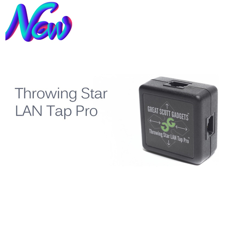 New Arrival Throwing Star Lan Tap Pro Adapter Network Packet Capture Mod 100% Original Replica Monitoring Ethernet Communication ► Photo 1/5