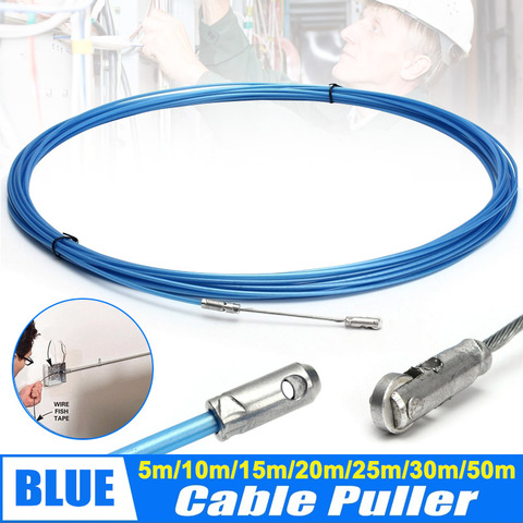 Electric Cable Tape Conduit Duct Cable Push Puller Tools Wheel Pushing for Wiring Installation Max 50 meters Diameter 3.6mm NDS ► Photo 1/6