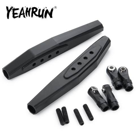 YEAHRUN Aluminum Alloy Rear Arm Kit Suspension Link Rod Upgrade Part for Axial Wraith 90048 90053 RR10 1/10 RC Crawler Car ► Photo 1/6