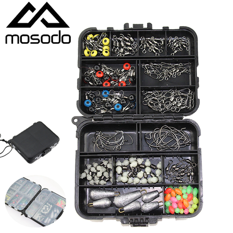 Mosodo Lure Fishing Tackle Tool Box Accessories Fishing Lead Sinkers For Black Plastic Box Storage Suitcase Pesca Acess ► Photo 1/6