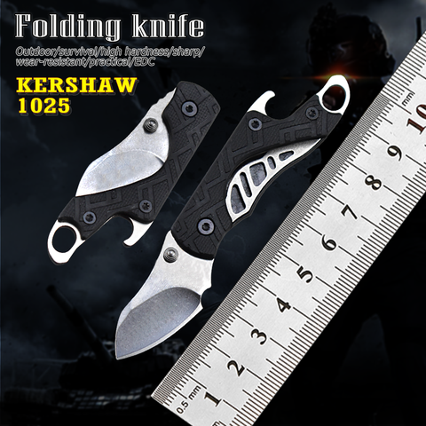 Edc-Tool 1025 Knife Keychain Kershaw Mini Folding Knife Outdoor Pocket Tactical Hiking Portable Wilderness Camping Fishing ► Photo 1/6