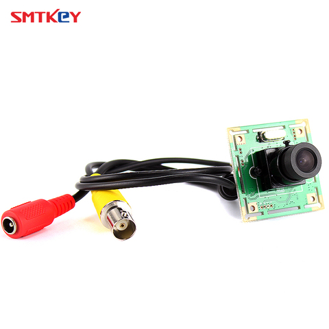 SMTKEY 700tvl CMOS color DIY PCB board cctv camera cctv mini camera with 3.6mm lens ► Photo 1/1