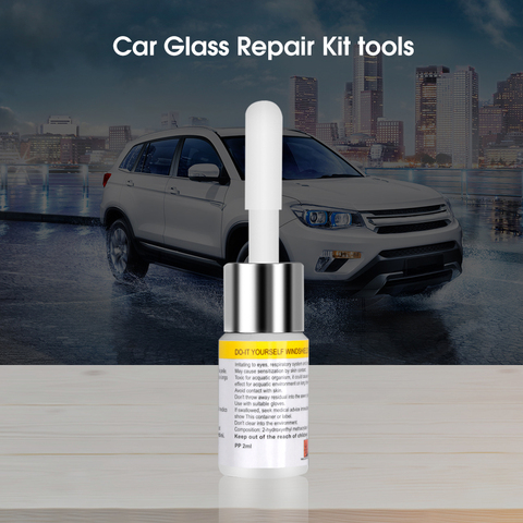 Windshield Resub+Blade+Strips DIY Car Window Glass Repair Kits Auto Windscreen Scratch Crack Restore Glue Not for Phones ► Photo 1/6