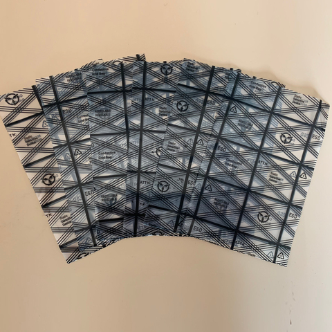 30*40cm 30x40cm 35*45cm 35x45cm Mainboard Card Plastic PE Open Top ESD Anti Static Shielding Net GRID Mesh Pouch Storage Bag ► Photo 1/1