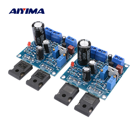 AIYIMA 1Pair 1969M FET Bile Power Amplifier Board 25W+25W 1969 IRFP448 Tube Amplifier Home Sound Theater DIY Super 1875 3886 AMP ► Photo 1/6