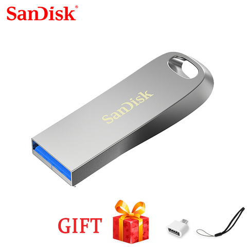 SanDisk USB Flash Drive 3.1 USB Pen Drive Original Pendrive Max 150MB/s CZ74 128GB 64GB 32GB 16GB Support Official Verification ► Photo 1/6