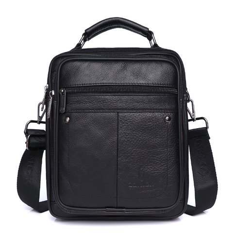 Men's Shoulder Bag Genuine Leather Bag for Men Messenger Bags Shoulder Handbag Men Crossbody Bags Leather Flap Male Handbag KSK ► Photo 1/1