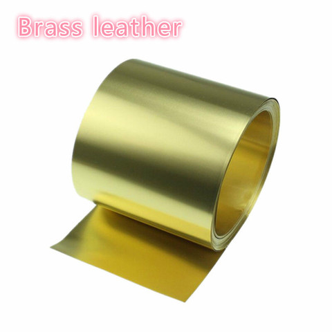 1Meter/Roll Thickness 0.01/0.02/0.03/0.05/0.1MM Thin Brass Strip Sheet gold film Brass Foil Brass plate,For thermal conductivity ► Photo 1/6