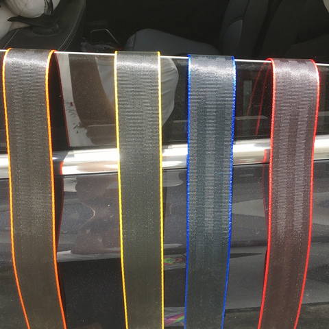 racing belt 48mm Sedan seat belt SUV safety belt orange gold blue red car accessories Polyester webbing Universal 7.6 to 19meter ► Photo 1/6