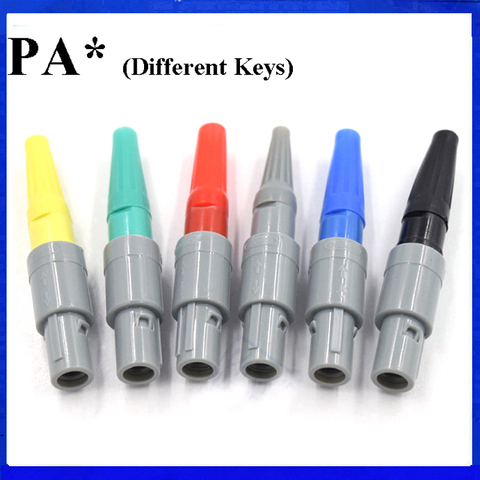 1P Medical Connector PAG PAA PAB PAC 2 3 4 5 6 7 8 9 10 14 Pin 1P male Plug 0 40 60 80 Degree Two Keyings ► Photo 1/6