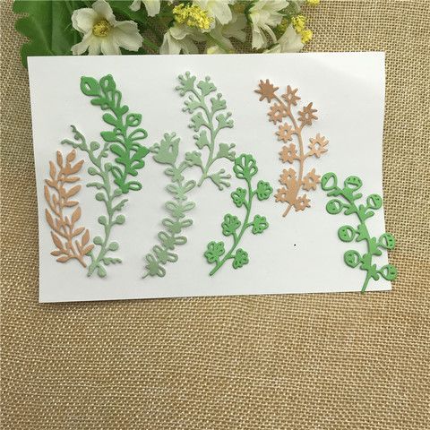 Leaf set Metal Cutting Dies Stencils For DIY Scrapbook Paper Card Decorative Craft Embossing Die Cuts ► Photo 1/5