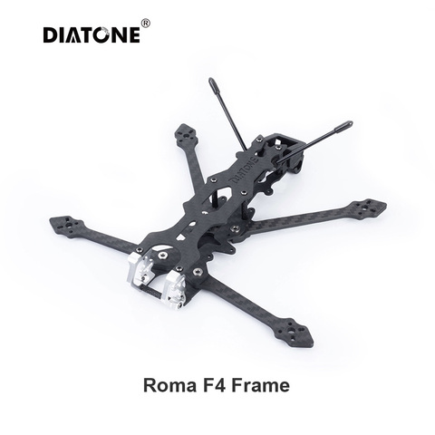 DIATONE ROMA F4 4INCH LR Frame Kit Light Weight  46.7g Drone Frame Freestyle Frame suit ► Photo 1/6