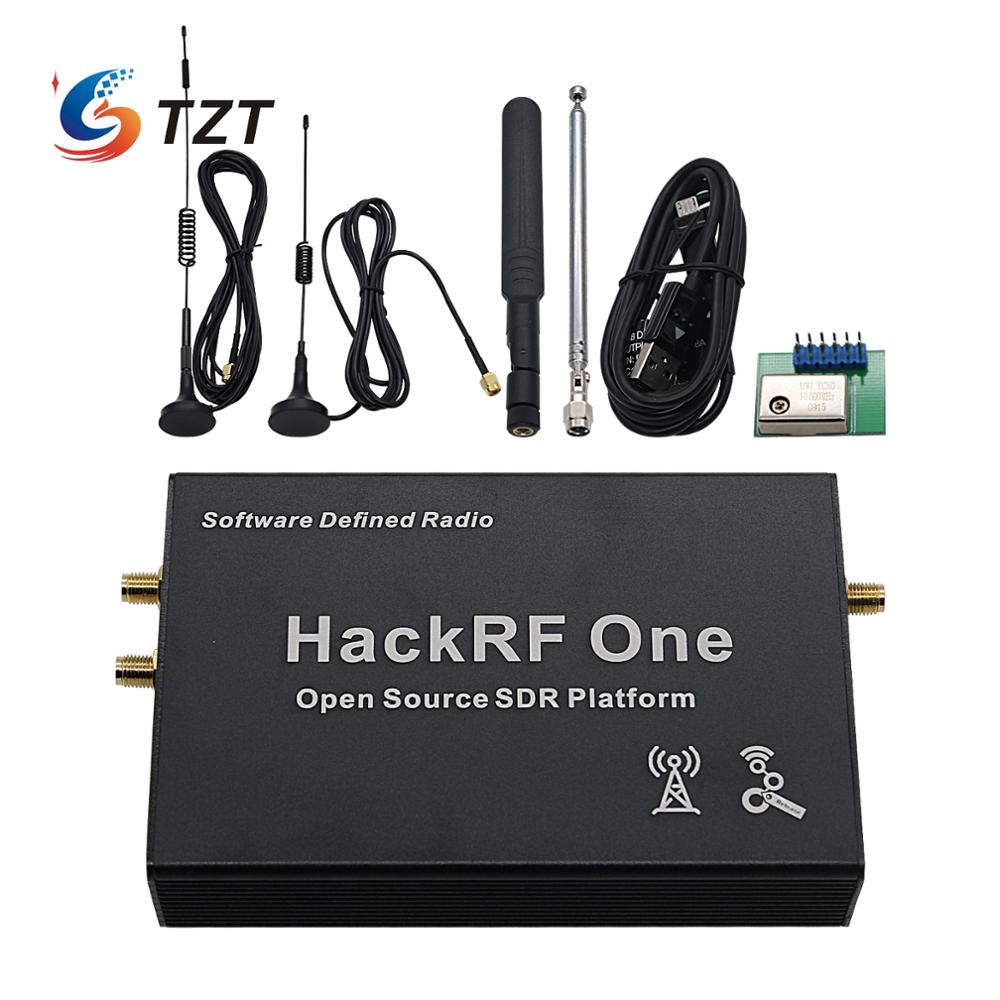 USB HackRF One  SDR Platform Software Defined Radio Antenna +TCXO Cover 