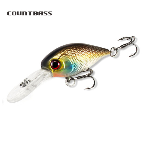 Crank Bait Plastic Hard Lures 37mm, Fishing Baits, Crankbaits,  Wobblers, Freshwater Fish Lure ► Photo 1/6