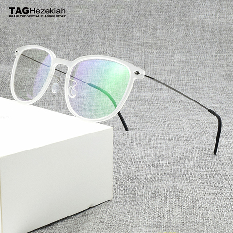 2022 optical glasses frame women eyeglasses Ultra light brand TR90 transparent eye glasses frames for men spectacle frames 6549 ► Photo 1/6