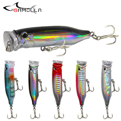 Popper Fishing Lures Weights 9.4g Topwater Lureisca Artificial Fishing Lure Fish Swim Bait Tackle Equipment Articulos De Pesca ► Photo 1/6