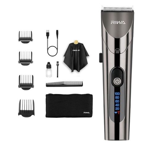AIKIN Riwa Professional Hair Clippers Men Children Waterproof Hair Trimmer With LED Display Turbo Powerful Barber Hair Groomer ► Photo 1/6