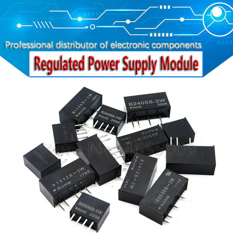 1pcs B0505S 1W 2W B0303S B0305LS B1205S B2405S B2405S B1212S A1212 IB0505S-2W regulated power supply module Isolating Switching ► Photo 1/1