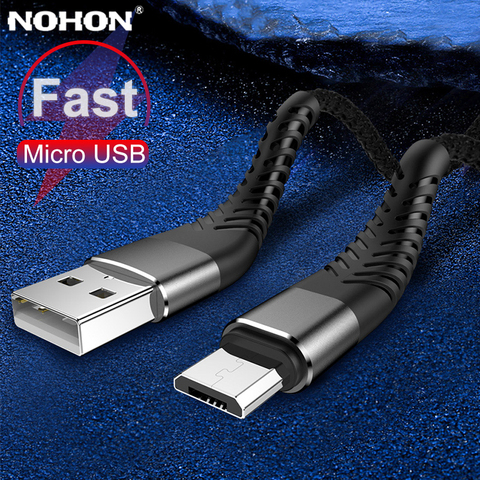 0.2 1 2m 3m Fast Charge Charger Micro USB Cable For Samsung Huawei Xiaomi Android Long Short Power Wire Cord Mobile Phone Cables ► Photo 1/6
