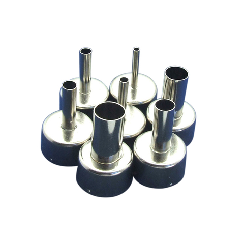 7pcs/lot 3MM 4MM 5MM 6MM 8MM 10MM 12MM Diameter 858 Series BGA Air Nozzle For Saike ATTEN Hot Air Gun Nozzle ► Photo 1/3