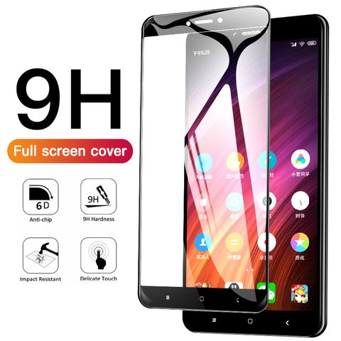 10D Protective Glass For Xiaomi Redmi Note 4 4X Global Version Screen Protector For Redmi 4X 4 Pro 4A Tempered Glass Film Case ► Photo 1/6