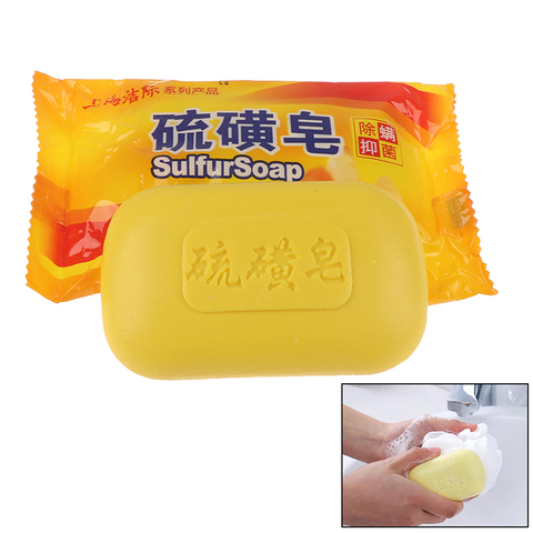 Shanghai Sulfur Soap Acne Treatment Blackhead Remover Soap Whitening Cleanser Oil-control Chinese Traditional Skin Care ► Photo 1/6