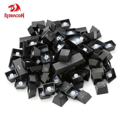 Redragon 87 Russian Key caps for mechanical keyboard key caps For Cherry MX style mechanical keyboard Including key-puller ► Photo 1/6
