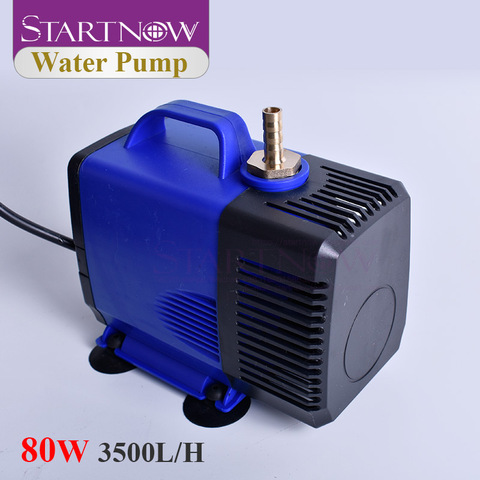 Startnow 80W Multifunctional Submersible Water Pump 3500L/H Flow 220V Energy Saving Pump For Fish Farming Fountainpond CO2 Laser ► Photo 1/6