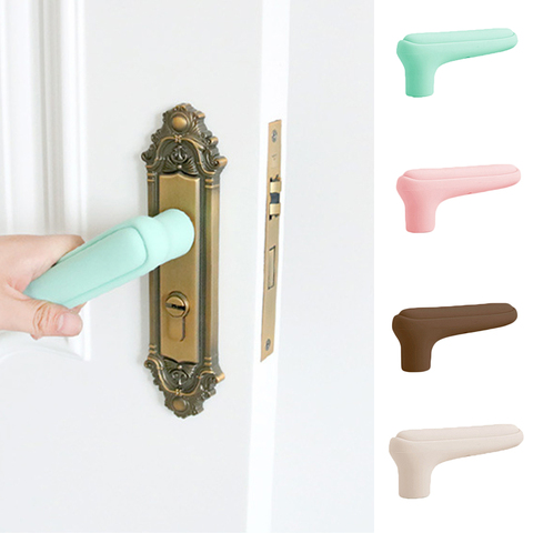 New Silicone Door Handle Sleeve Room Handle Baby Child Crash Protection Suite Door Pull Handle Gloves Protector ► Photo 1/6