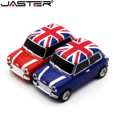 JASTER Mini Car Model pendrive 4GB 8GB 16GB 32GB 64GB USB 2.0 USB Flash drive memory stick pen drive Gift U disk free shipping ► Photo 1/6