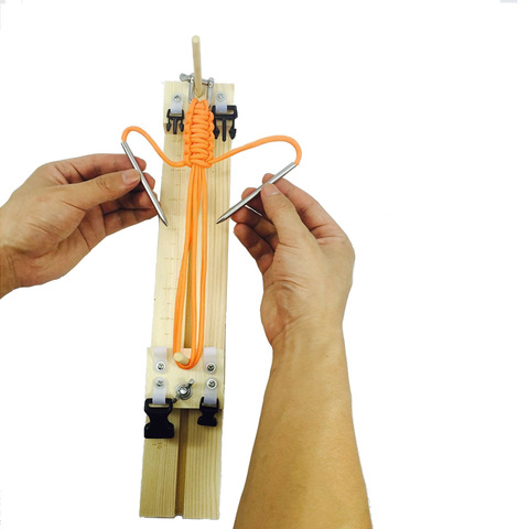 Noble Eagle Paracord Bracelet Wristband Knitting Tool DIY Paracord Jig Set Adjustable Rope Weaving Maker Platform ► Photo 1/6