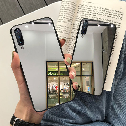 Luxury Mirror Silicone Case for XIAOMI MI 8 9 A1 A2 Lite 9T Redmi 7A 5A 5 Plus 6A Note 7 6 5 Pro 4 4X Plating Soft TPU Cover ► Photo 1/6